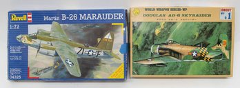 Revell Martin B-26 Marauder And Douglas AD-6 Skyraider 1:72 Model Kit