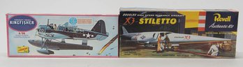 Vought OS2U Kingfisher And Revell Stiletto 1:72 Model Kits
