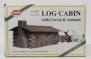 Model Power Log Cabin O-027 Scale