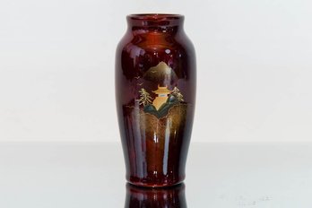5.5' Porcelain Japanese Hand Painted Bud Vase
