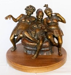 Girls Night Out Artist Proof Bronze Signed J Boyle