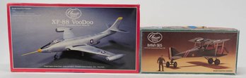 Lindberg British SE5 And XF-88 VooDoo 1:88 Model Kits