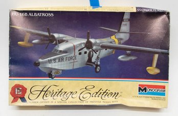 1984 Monogram HU-16B Albatross 1:72 Model Kit