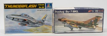 Suchoj Su-7 BKL And Thunderflash 1:72 Model Kits