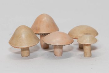 Vintage Ceramic Mushroom Miniatures