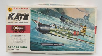 Japanese Carrier Torpedo Bomber Kate 1:72 Model Kit