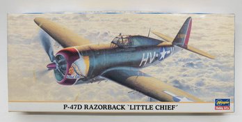 2004 Hasegawa P-47D Razorback Little Chief 1:72 Model Kit