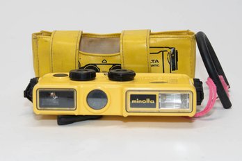 1980 Yellow Minolta Weathermatic A All Weather Camera