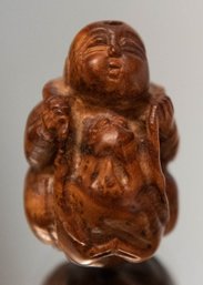 Chinese Carved Wood Male Figure. Late Qing Dynasty Or Early Republic Period 1900-1920 *appraised