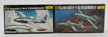 Heller F-84 Thunderjet And 103 Reichenberg IV 1:72 Model Kits