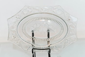 14' Westmoreland Clear Glass Fruit Bowl