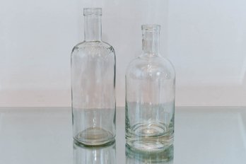 Decorative Glass Distillery Bottles