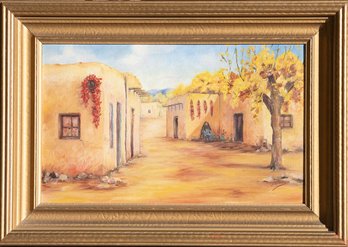 L.N. Froning Oil On Canvas Santa Fe