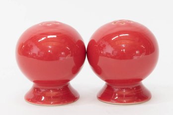 Fiesta Red Salt And Pepper Shakers