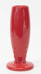 6' HLC Fiesta Red Bud Vase