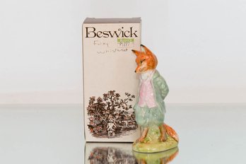 Beswick Beatrix Potter Foxy Whiskered Gentleman 4'