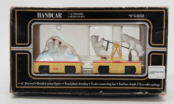 Coca-cola O Gauge Hand Car New In Package