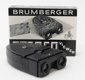 1960s Brumberger Stereo Viewer In Original Box