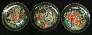 1988 Bradford Exchange Russian Legends Porcelain Plates (3)