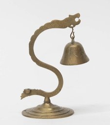1970s Chinese Brass Dragon Bell