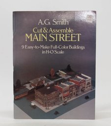 A.G. Smith Cut Assemble Main Street Full Color Buildings In H-O Scale New