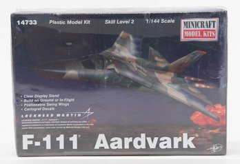 2017 Minicraft F-111 Aardvark 1:144 Scale Model Kit (shrink Wrapped)