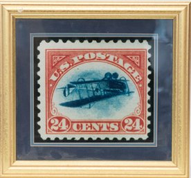 24 Cent Inverted Jenny Airmail Of 1918 Framed Print