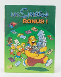 2014 Les Simpson Bonus! Hardcover Comic Book Written In French