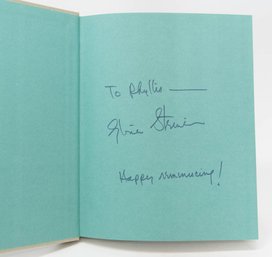 SIGNED BY GLORIA STEINEM, Marilyn Norma Jeane Text By Gloria SteinemSigned Hardcover Book