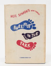 1964 Neil Simon's New Comedy Barefoot In The Park A Random House Play Hardcover Book