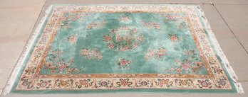 Huge!!!! Green Palace Rug 9'x11' (will Not Ship)