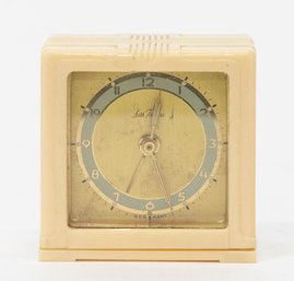 1960 Metronome 5106 Wind Up Key 4 Jewel Clock Made In Germany For Seth Thomas