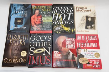 Signed Book Lot Includes Frank McCourt, Stephen Hunter And John Farris