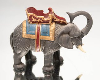 Cast Iron Trick Elephant Mechanical Bank