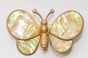 Vintage Trembler Butterfly Pin
