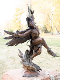 Ed Natiya  The Wind Dancer  Bronze