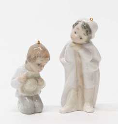 3' Lladro Porcelain Nativity Ornaments