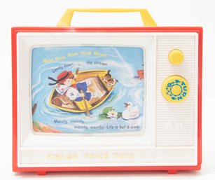 2009 Fisher Price Toys Giant Screen Music Box TV London Bridge And Row Row Row Your Boat