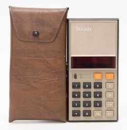 1973 Litronix 1101P Calculator In Case