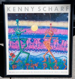 1984 Kenny Scharf At Fun Gallery Tony Shafrazi Poster