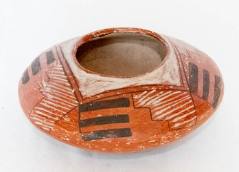 Native American Geometric Polychrome Vase