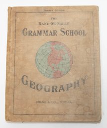 1805 Kansas Edition The Rand McNally Grammar School Geography Book