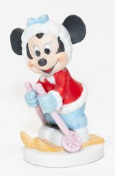 4' Walt Disney Ceramic Minnie Mouse Figurine