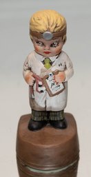 19873 Ceramichrome 'Doctor Is Ready Ceramic Figurine