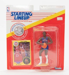 1991 Starting Lineup Collector Coin Isiah Thomas Action Figure New In Package