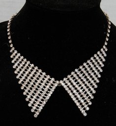 Crystal Breast Plate, Style Choker Necklace