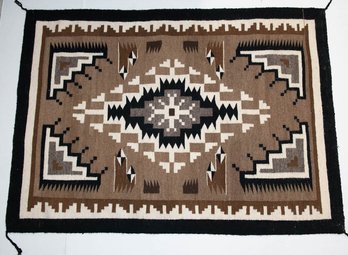 American Indian Navajo Regional Weaving Rug  Circa 1900-1925 *apprasied