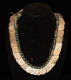 Traditional Tribal Dowry Coin Necklace