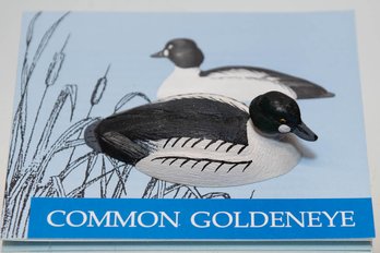 1983 Common Goldeneye Miniature Ducks Of North America Decoy