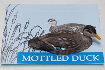 1982 Mottled Duck Miniature Ducks Of North America Decoy